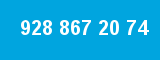 928 867 20 74 928 867 20 74